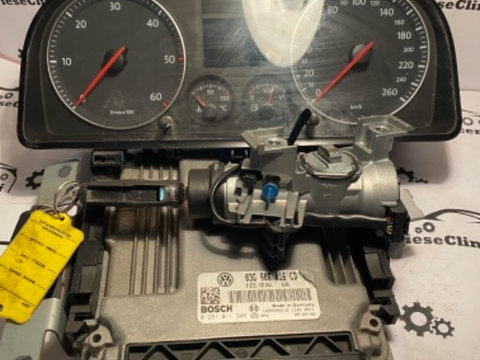 Kit pornire motor VW Touran contact ceasuri chip 1.9 tdi BKC 03G906016CD 1T0920862A