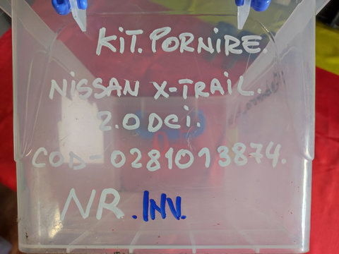 Kit pornire Nissan X-trial. Motorizare 2.0 d. Cod.0281013874.