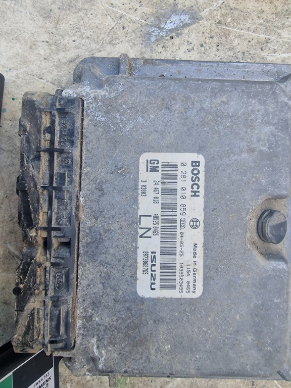 Kit pornire Opel Astra G 1.7 CDTI 59 KW cod ecu 0281 010 859