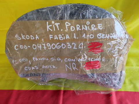 Kit pornire Skoda Fabia 1. Motorizare 1.0B. Cod. 047906032C