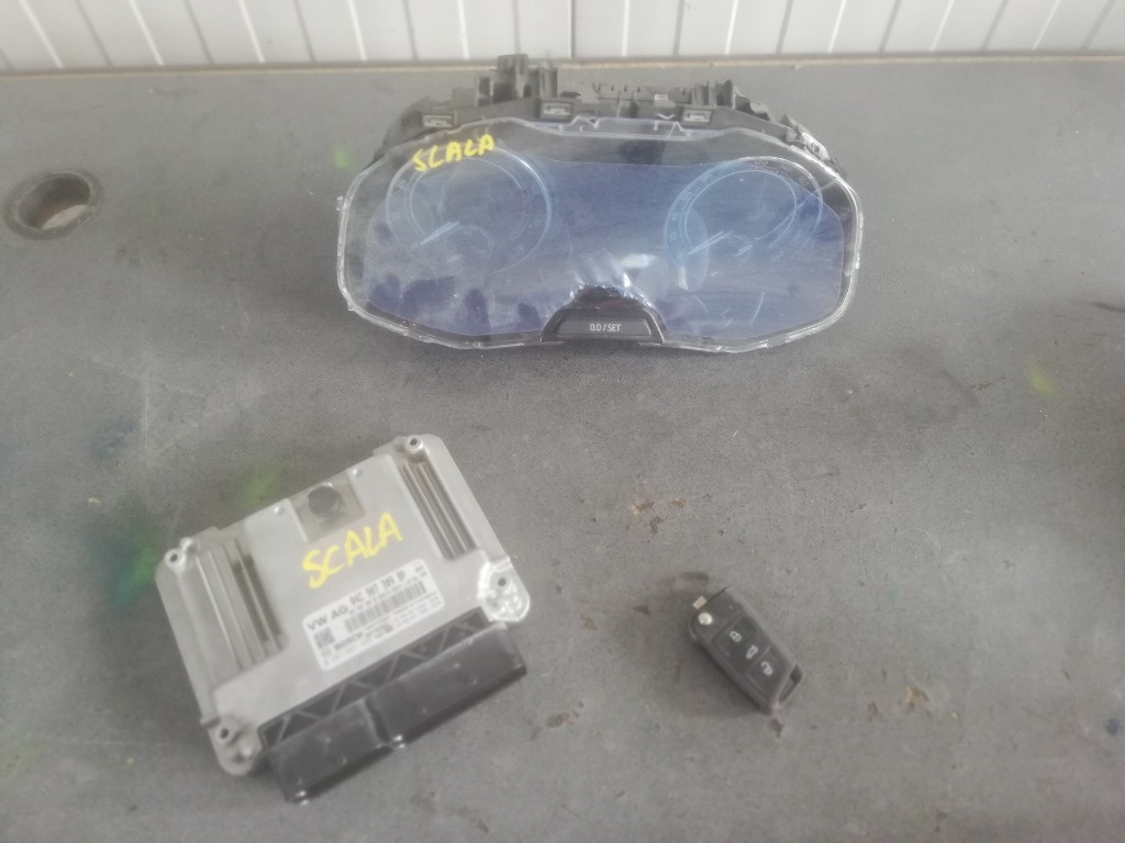Kit pornire Skoda Scala 1.0 TSI 116 cai motor DKR DKRF an 2020 cod 04C907309BP 18000km