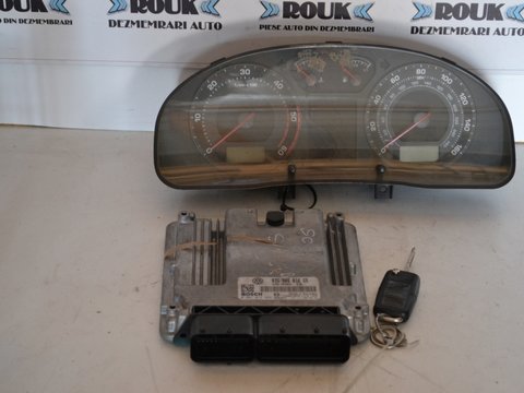 KIT PORNIRE SKODA SUPERB 1.9 TDI ECU COD 03E906016GS