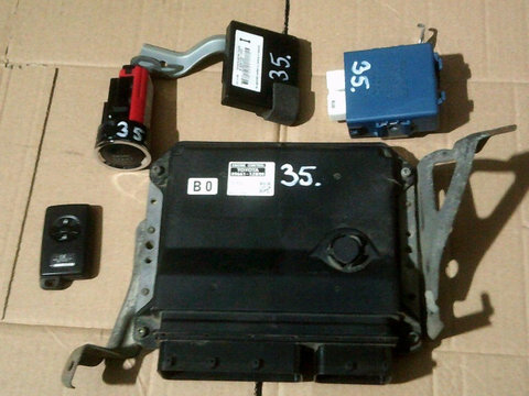 Kit pornire Toyota Auris 2.0 D-4D, ECU 8966112B00, 175800-8021, 82730-12210