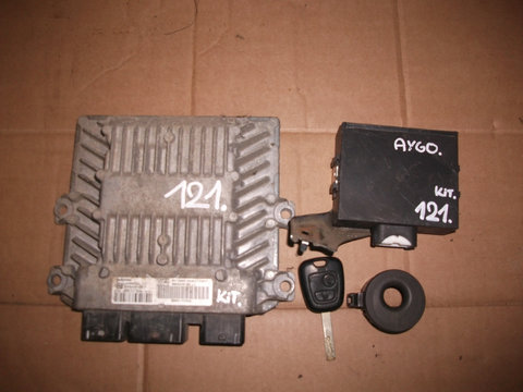 Kit pornire Toyota Aygo, 1.4 D, 9666228180, 5WS40845A-T, SID805