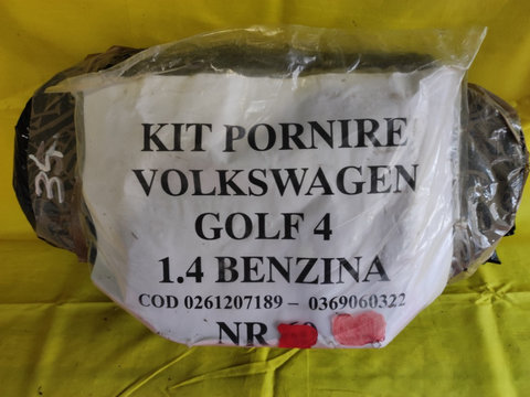 Kit pornire Volkswagen Golf 4 Euro 4 Motorizare 1.94B Cod ECU: 0261207189; 0369060322