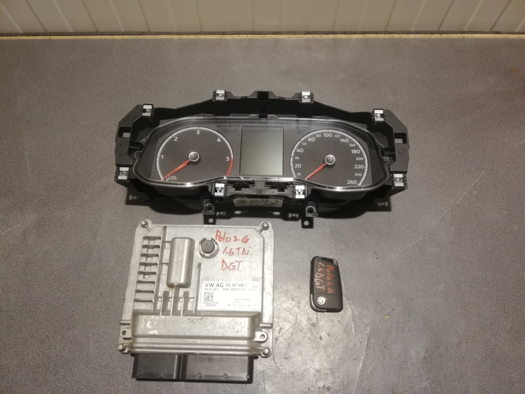 Kit pornire VW Polo 2G AW AW1 1.6 TDI AdBlue 80 cai motor DGT DGTC an 2019 2020 2021 cod 04L907445F