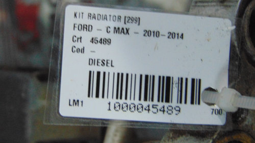 Kit radiatoare Ford C-Max din 2014, moto