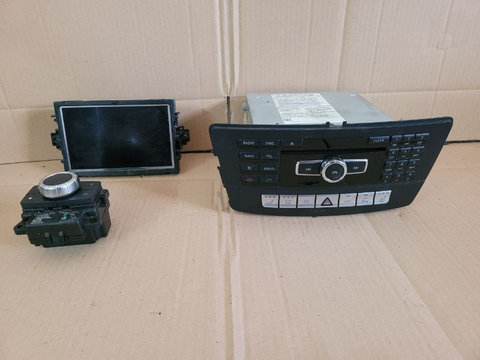 Kit Radio Cd Unitate Navigatie Joystik Display Navi Mercedes ML GLE W166 X166 An 2011-2018
