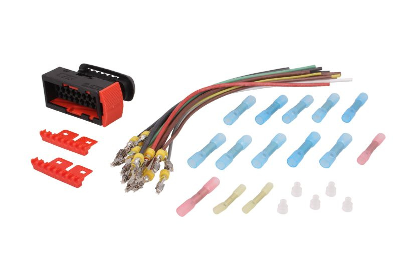 Kit repar. cabluri, ventilat. habitaclu(sist.preincalz.motor Fir de cablu pentru rezistenta de incalzire 200mm numar pini: 15 OPEL VIVARO OPEL VIVARO A RENAULT CLIO II KANGOO KANGOO EXPRESS MEGANE I 1.2-3.0 01.96- SENCOM SEN10177