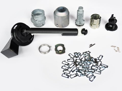 Kit reparatie butuc capota motor FORD pentru model cu deschidere prin tija culisanta