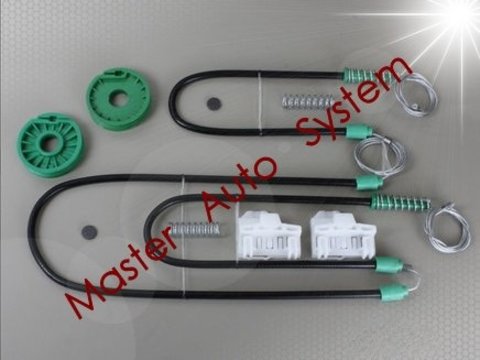 Kit reparatie macara geam electric Volkswagen Polo anul de productie 1999-2002 fata stanga caroserie 2/3 usi