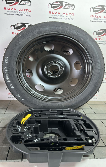 Kit roata de rezerva T: 135 / 80 R18  Ci