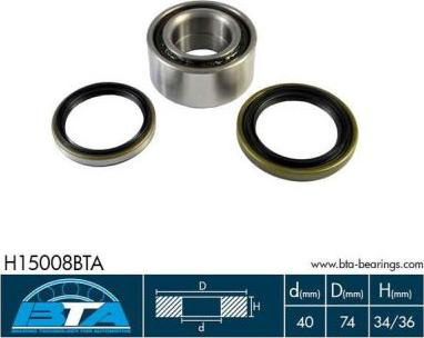 Kit rulment roata MITSUBISHI CARISMA (DA_) BTA H15