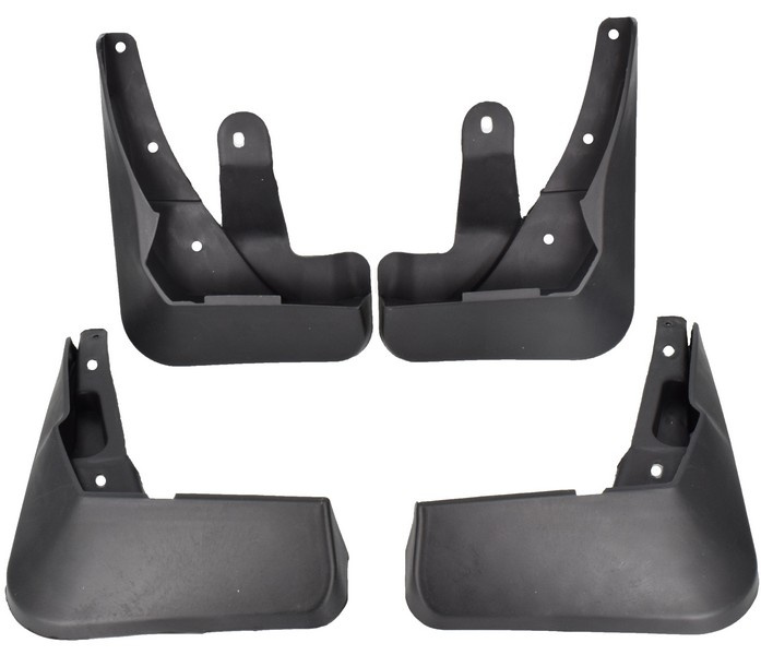 Kit / Set 4 aparatori noroi dedicate AUDI A6 C7 2015-2018 Facelift Sedan / Berlina / Limuzina (MUD1083 CH-1)