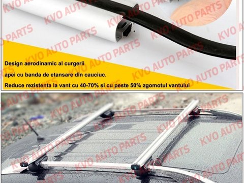 Kit set bare portbagaj cu cheie AUDI A4 B5 1994-2001 Combi / Break / Caravan - Aluminiu - K20