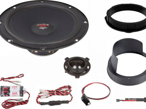 KIT Sistem component Dedicat Seat Leon 2012 200mm 150W pe 2 căi Crossover plug'n'play Audio System German Sound