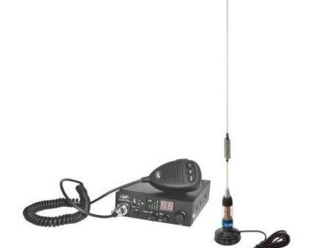 Kit statie radio CB CRT One + Antena PNI Extra 40 PNI-PACK26