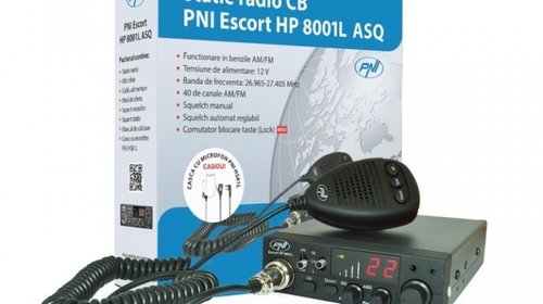 Kit Statie radio CB PNI ESCORT HP 8001 A