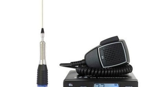 Kit Statie radio CB TTi TCB-550 + Antena