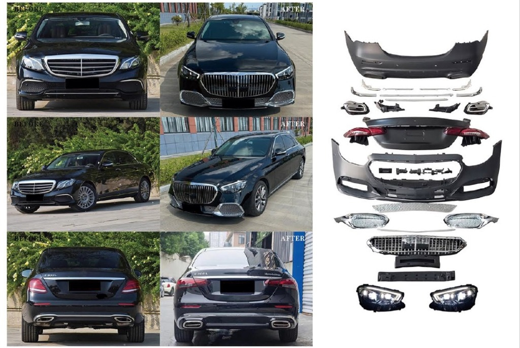 Kit transformare Mercedes E Class W213 la E Class W213 facelift model maybach