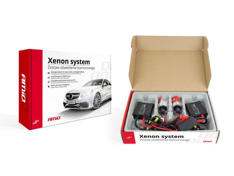 Kit XENON AC model SLIM, compatibil H1, 35W, 9-16V, 6000K AVX-AM01936