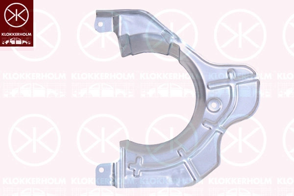 KLOKKERHOLM protectie stropire,disc frana 2097378 montare Axa fata dreapta pentru FIAT DUCATO platou / sasiu (250_) 2006 2007 2008 2009 2010 2011 2012 2013 2014 2015 2016 2017 2018 2019 2020 2021 2022 2023 2024