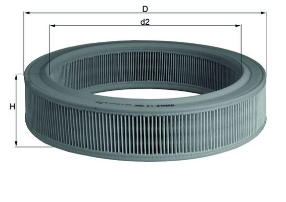 KNECHT Filtru aer LX568 pentru masina SKODA OCTAVIA I (1U2) 1996 1997 1998 1999 2000 2001 2002 2003 2004