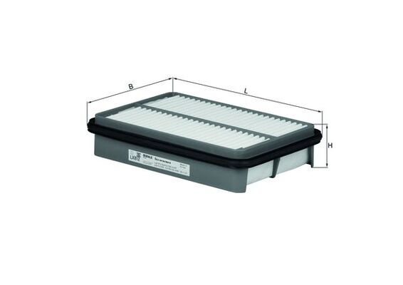 KNECHT Filtru aer LX812 la MITSUBISHI OUTLANDER II (CW_W) 2006 2007 2008 2009 2010 2011 2012