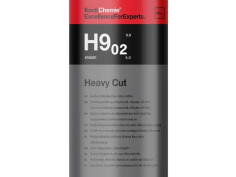 Koch Chemie Heavy Cut H9.02 Pasta Polish Abraziv 1L KCH-H9-01-1000
