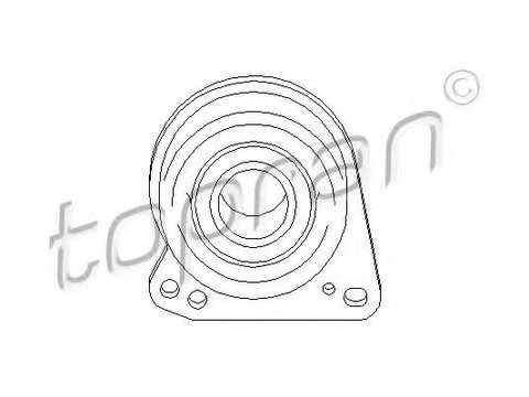 Lagar intermediar, ax cardanic FORD FIESTA Mk IV (JA_, JB_) (1995 - 2002) TOPRAN 302 406