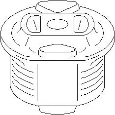 Lagar, suport ax MERCEDES-BENZ 190 limuzina (W201), MERCEDES-BENZ C-CLASS limuzina (W202), MERCEDES-BENZ C-CLASS Break (S202) - TOPRAN 400 073