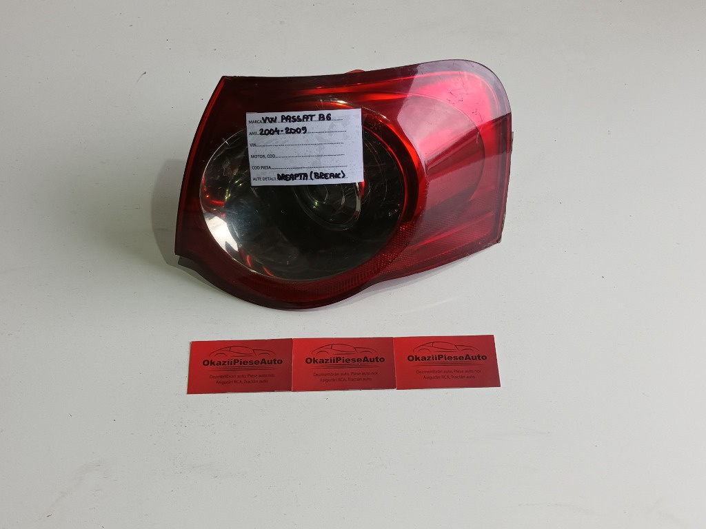 LAM[PA SPATE STOP DREAPTA VW PASSAT B6 2004-2009 (BREAK)