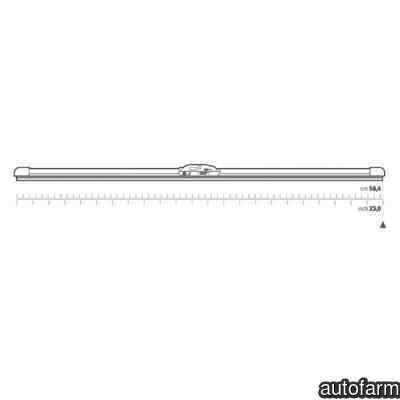 Lamela stergator BMW 3 Cabriolet (E46) RENAULT 288909916R