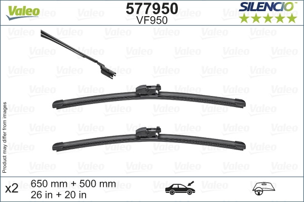 Lamela stergator fata Valeo ALPINA XD3 (G01) 2018-2025 - 577950