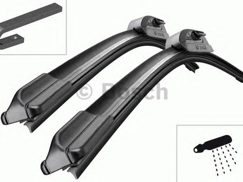 Lamela stergator set 600/600 MM BOSCH AEROTWIN RETROFIT ISUZU D-MAX platou/sasiu (8DH) - Cod intern: W20274298 - LIVRARE DIN STOC in 24 ore!!!