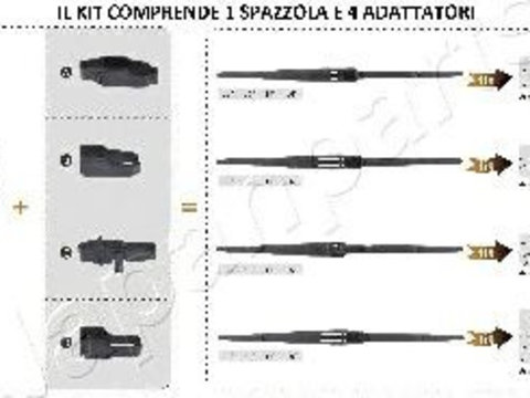 Lamela stergator spate - 350 MM BMW X3 (E83) - Cod intern: W20195493 - LIVRARE DIN STOC in 24 ore!!!