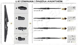 Lamela stergator spate 350MM NISSAN/MAZDA - Cod intern: W20195493 - LIVRARE DIN STOC in 24 ore!!!