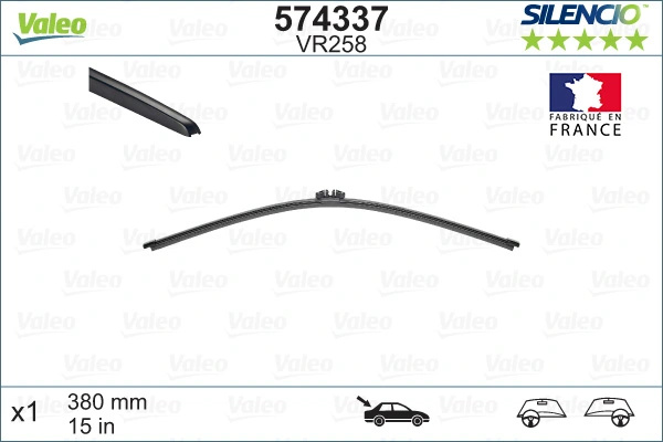 Lamela stergator spate Valeo BMW X5 (E70) 2006-201