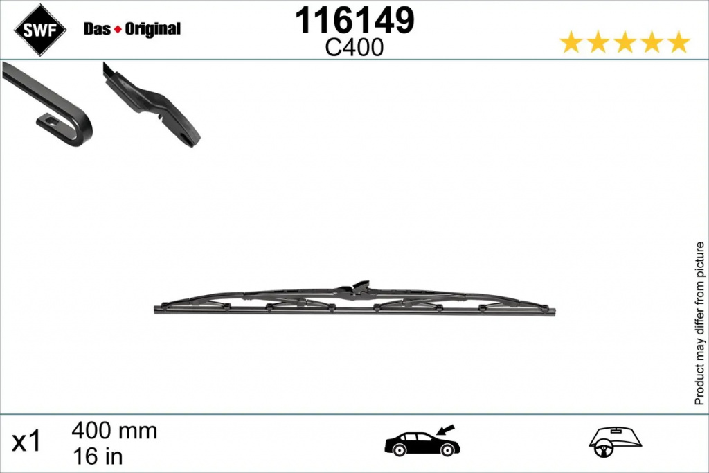 Lamela stergator SWF 116149