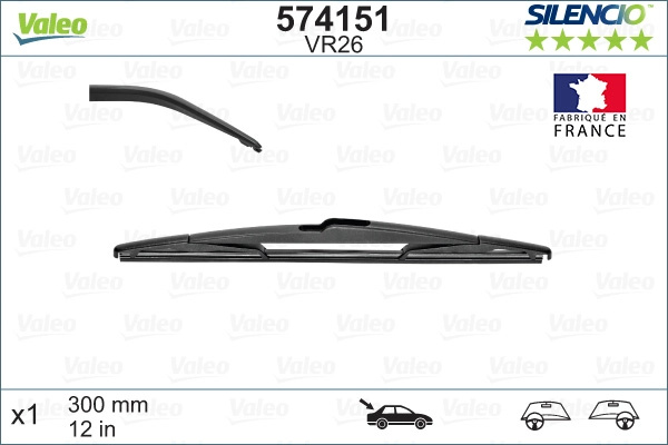lamela stergator VALEO 574151 montare sp