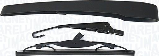 Lamela stergator Wiper arm with blade rear fits. OPEL MOKKA - MOKKA X 06.12- OPEL MOKKA / MOKKA X (J13), Crossover, 06.2012 - Magneti Marelli 000723180246