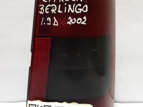 Lampă spate - Parte montare: Dreapta, Varianta: Minivan - Citroen Berlingo 1 generation [restyling] [2002 - 2012] First van