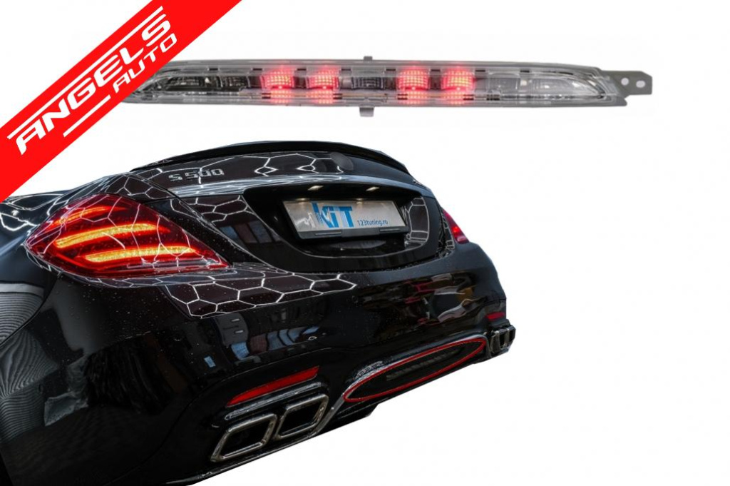Lampa Ceata Spate LED compatibil cu Mercedes S-Class W222 (2013-2020) Rosu