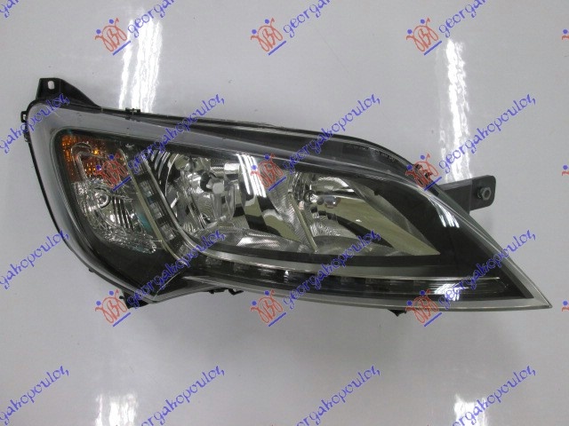 LAMPA FRONTALA ELECT. NEGRU W/LED DRL (E) (DEPO) - FIAT FIAT DUCATO 14- , FIAT, FIAT DUCATO 14-20, 299005146