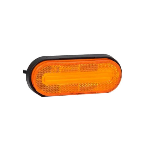 Lampa gabarit 124x51 LED galbena 12-36V Fristom Cod: FT-070Z AL-260123-8