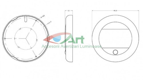 Lampa interior plafoniera LED V1878