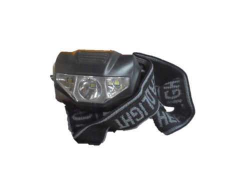 Lampa lucru frontala cap cu bec LED RealParts, 3 LED SMD.