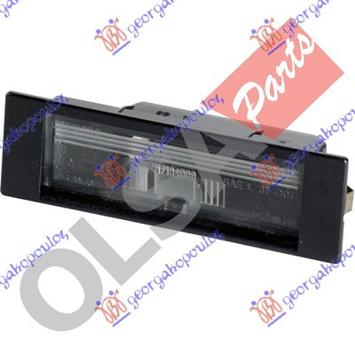 LAMPA NR. INMATRICULARE 04- - FIAT MULTIPLA 04-10, FIAT, FIAT MULTIPLA 04-10, 292006055