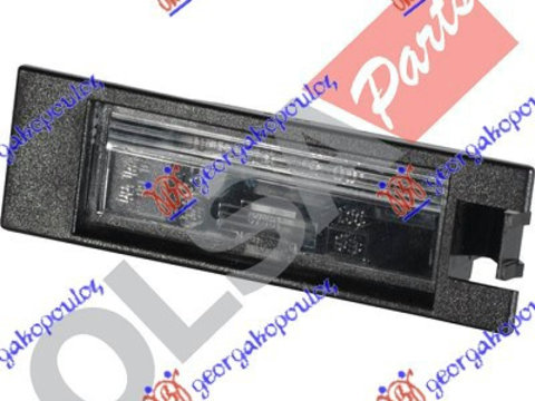 LAMPA NR. INMATRICULARE (O) - OPEL CORSA D 06-15, OPEL, OPEL CORSA D 06-15, 032806050