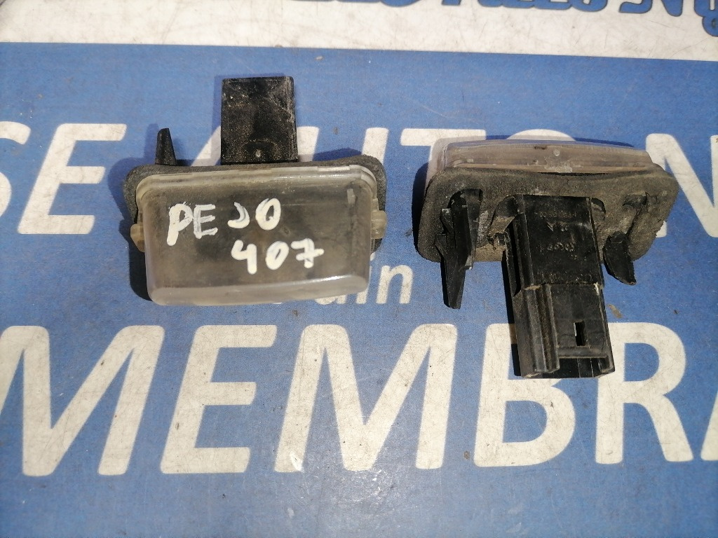 Lampa număr Peugeot 407 71907190